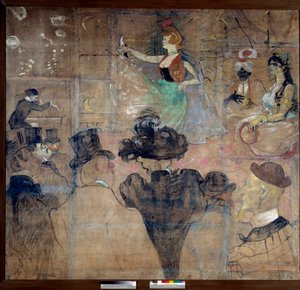 Letrero para la casa de la Goulue (Weber Louise dit La Goulue) de Henri de Toulouse Lautrec