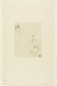 Boceto de Henri de Toulouse Lautrec