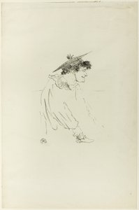 Pequeña niña inglesa (Miss Dolly) de Henri de Toulouse Lautrec