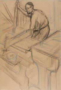 Estudio, c.1893 de Henri de Toulouse Lautrec