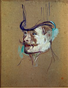 Estudio para el Sr. Warner de Henri de Toulouse Lautrec