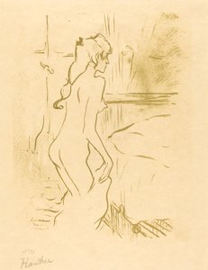 Estudio de una mujer (Etude de femme) de Henri de Toulouse Lautrec