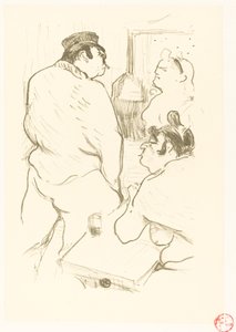El terror de Grenelle, 1894 de Henri de Toulouse Lautrec