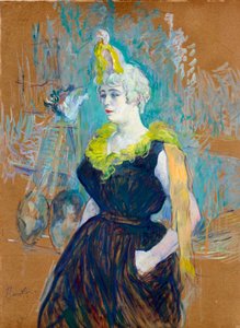 La Payasa Cha-U-Kao de Henri de Toulouse Lautrec