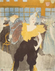 La payasa en el Moulin Rouge