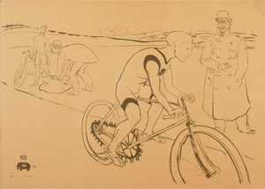 El ciclista Michael, 1896 de Henri de Toulouse Lautrec