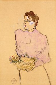 El Vendedor de Flores de Henri de Toulouse Lautrec
