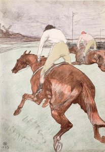 El Jinete de Henri de Toulouse Lautrec