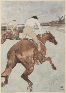 El jinete, 1899 de Henri de Toulouse Lautrec