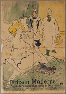 El Artesano Moderno de Henri de Toulouse Lautrec