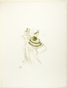 Los Viejos Caballeros de Henri de Toulouse Lautrec