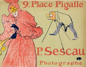 El fotógrafo Sescau de Henri de Toulouse Lautrec