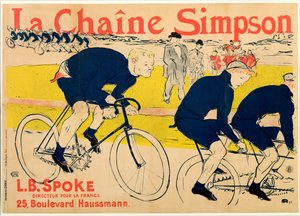 La cadena Simpson, 1896 de Henri de Toulouse Lautrec