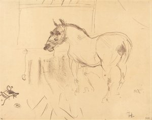 El pequeño pony de Calmèse de Henri de Toulouse Lautrec