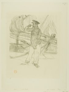 El arenque ahumado, de Mélodies de Désiré Dihau de Henri de Toulouse Lautrec