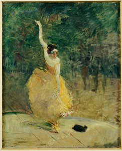 La bailarina española, 1888 de Henri de Toulouse Lautrec