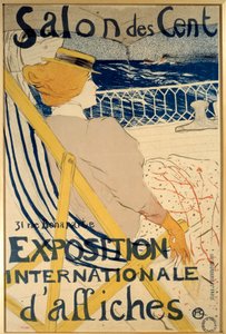 El pasajero del yate 54. Cartel para el Salón de los Cien, 31 rue Bonaparte en París (exposición internacional de carteles). Cartel de Henri de Toulouse Lautrec