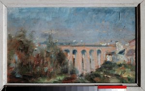El viaducto de Castelviel en Albi de Henri de Toulouse Lautrec