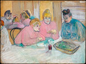 Estas Damas en el Refectorio, 1893-94 de Henri de Toulouse Lautrec