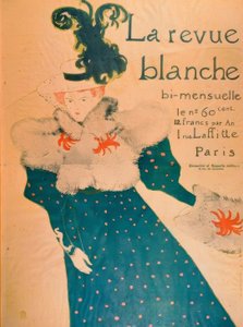 Toulouse-Lautrec / La Revue Blanche / 1895 de Henri de Toulouse Lautrec