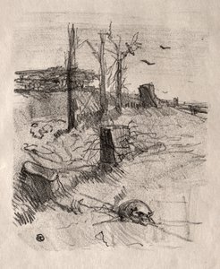 Un cementerio en Galicia de Henri de Toulouse Lautrec