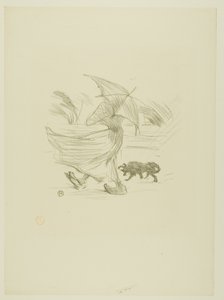 Lo que dice la lluvia de Henri de Toulouse Lautrec