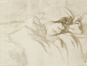 Mujer reclinada - Despertando, 1896