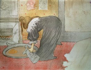 Mujer en la bañera de "Elles", 1896