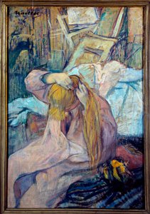 Mujer vistiéndose París, museo de Orsay