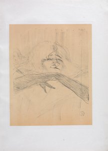 Yvette Guilbert-Serie Inglesa: Linger Longer Loo de Henri de Toulouse Lautrec