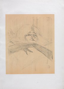 Yvette Guilbert-Serie Inglesa: Linger Longer Loo, 1898 de Henri de Toulouse Lautrec