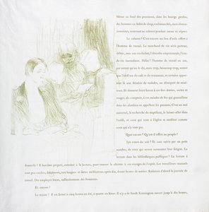 Yvette Guilbert - Serie francesa: No. 8 de Henri de Toulouse Lautrec