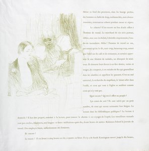 Yvette Guilbert-Serie Francesa: No. 8, 1894 de Henri de Toulouse Lautrec