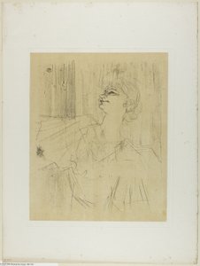 Yvette Guilbert—A Menilmontant de Bruant, de Yvette Guilbert de Henri de Toulouse Lautrec