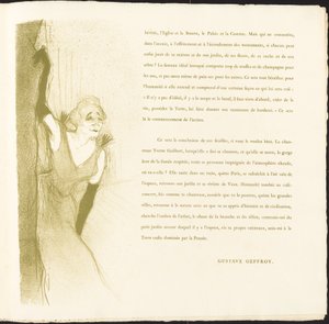 Yvette Guilbert de Henri de Toulouse Lautrec