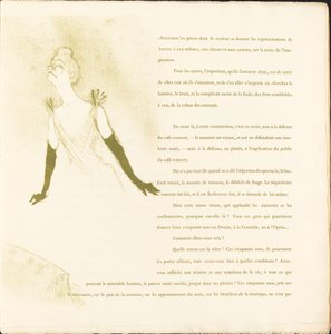 Yvette Guilbert de Henri de Toulouse Lautrec