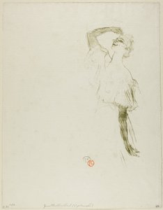 Yvette Guilbert de Henri de Toulouse Lautrec