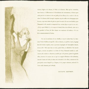 Yvette Guilbert de Henri de Toulouse Lautrec