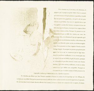 Yvette Guilbert de Henri de Toulouse Lautrec
