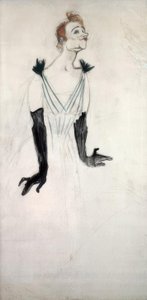 Yvette Guilbert de Henri de Toulouse Lautrec