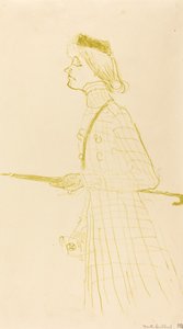 Yvette Guilbert, 1894 de Henri de Toulouse Lautrec