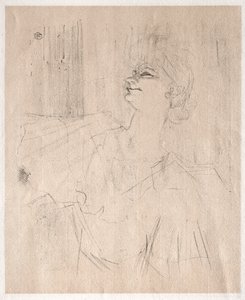 Yvette Guilbert: en Ménilmontant, de Bruant de Henri de Toulouse Lautrec