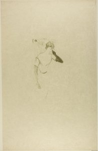 Yvette Guilbert, en Colombine à Pierrot de Henri de Toulouse Lautrec