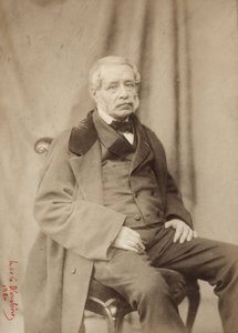 Niebla, fotografía de Henri de la Blanchere (1821-1880), 39 boulevard des Capucines París en 1839 (foto b/n) de Henri de la Blanchere