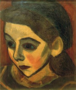 Niña bretona de Henri Victor Gabriel Le Fauconnier