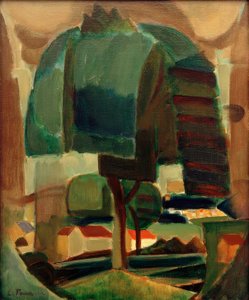Paisaje de Henri Victor Gabriel Le Fauconnier