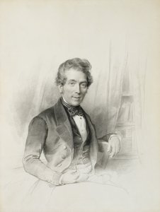 Retrato de Louis Johannes Herckenrath, Cónsul de Texas, 1843