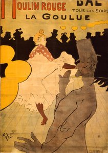 Moulin Rouge: La Goulue de Henri de Toulouse Lautrec