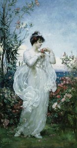 Verano (óleo sobre lienzo) de Henrietta Rae