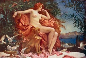 Venus entronizada